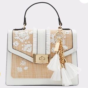 Aldo Oluniel small embroidered crossbody handbag